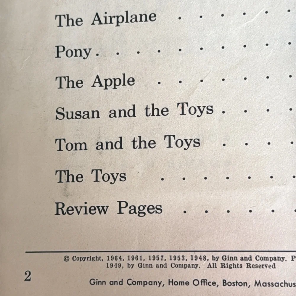 Vintage “My Little Red Story Book” – Ginn Basic Readers Primer - Picture 4 of 12